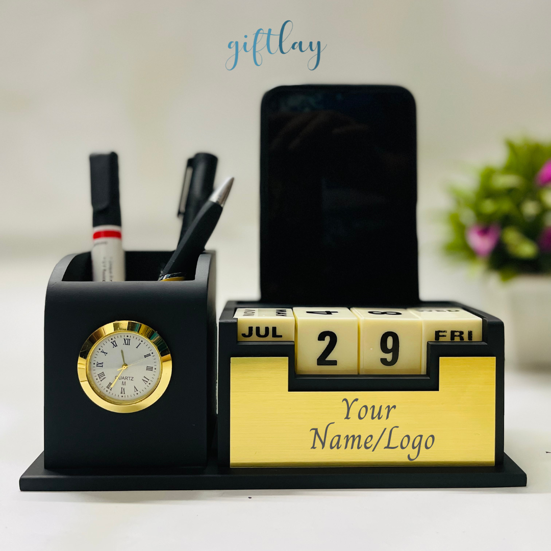 Pen stand 2025 with watch