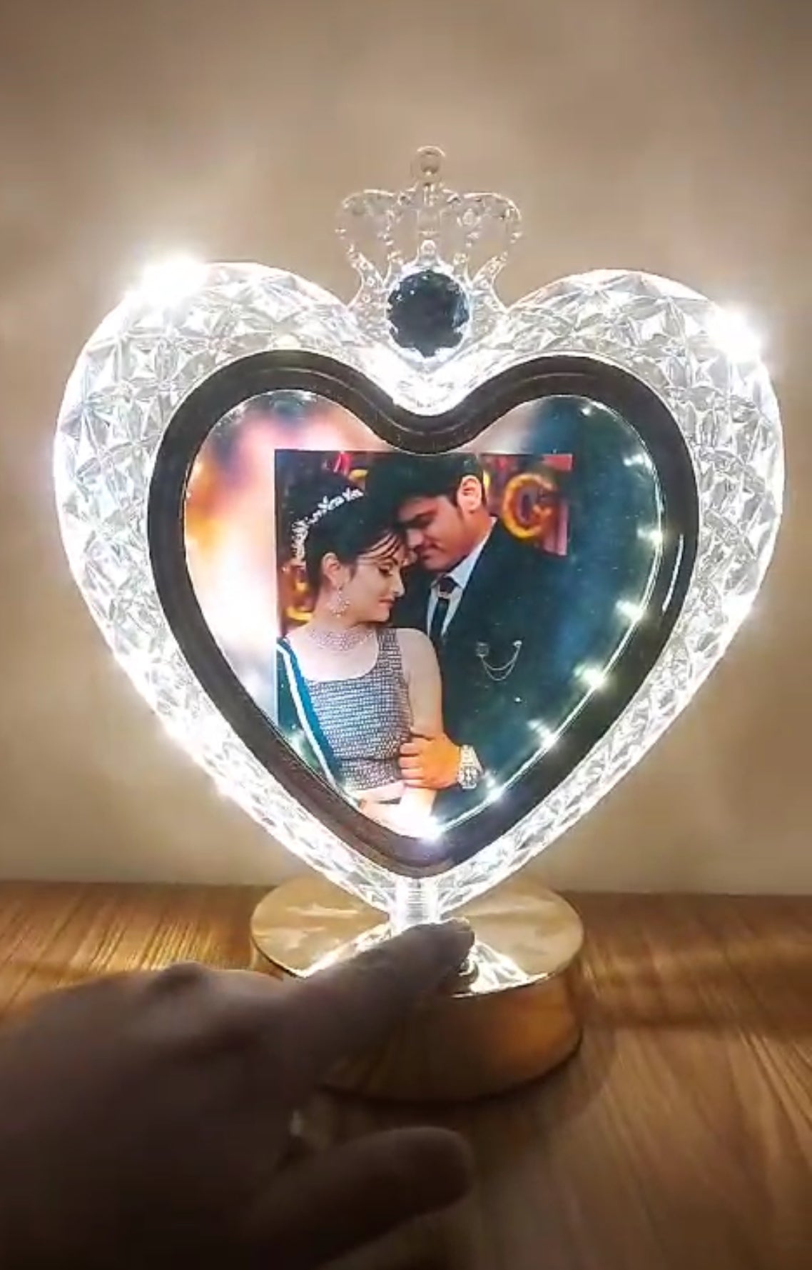 Heart Crown Night Lamp