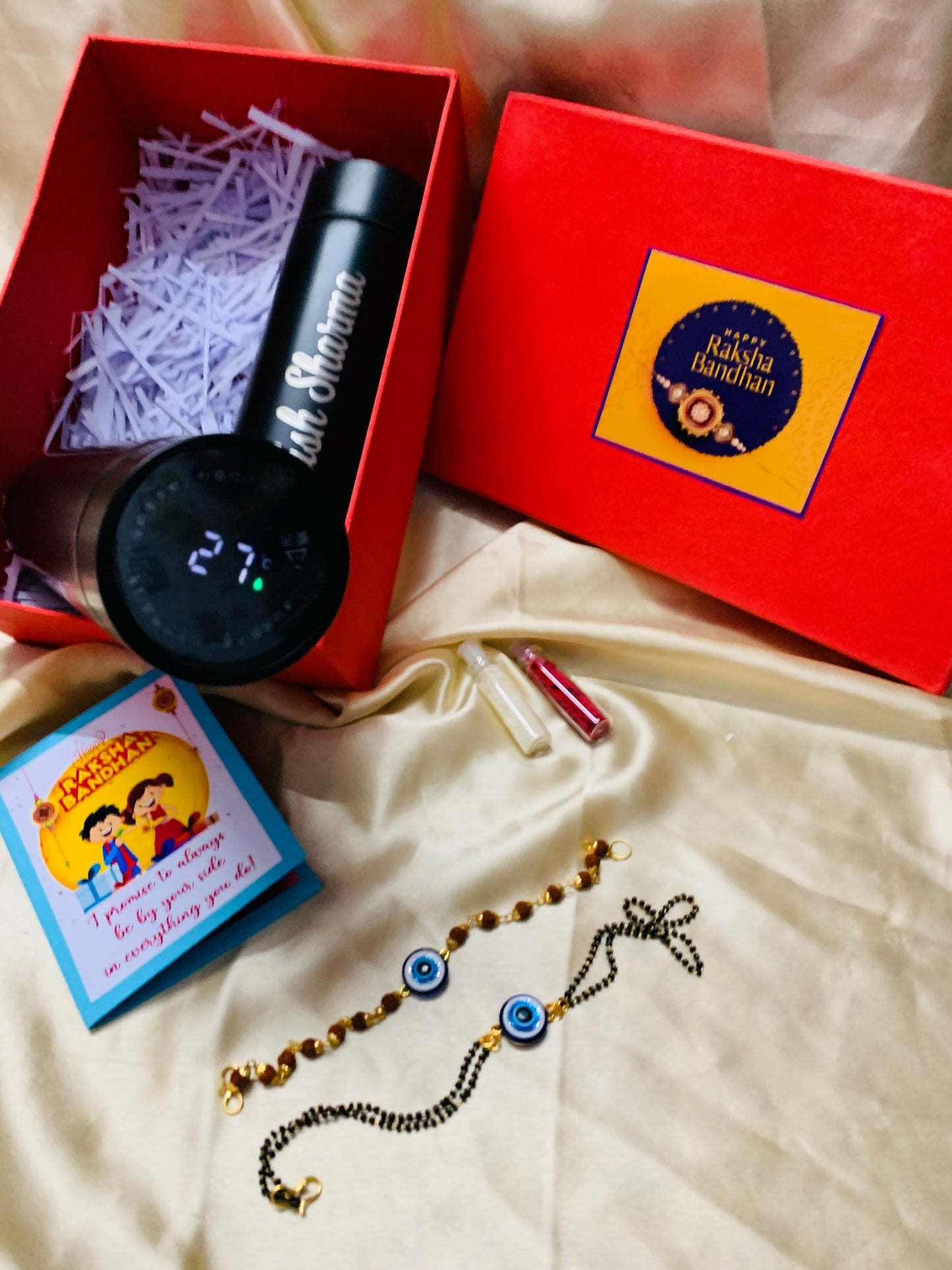 Rakshabandan Gift Hamper for Bhaiya Bhabhi Couple - 2