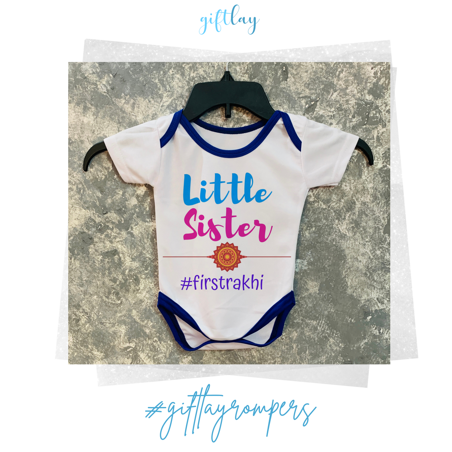 Rakshabandan Special Baby Rompers for First Rakhi Celebration