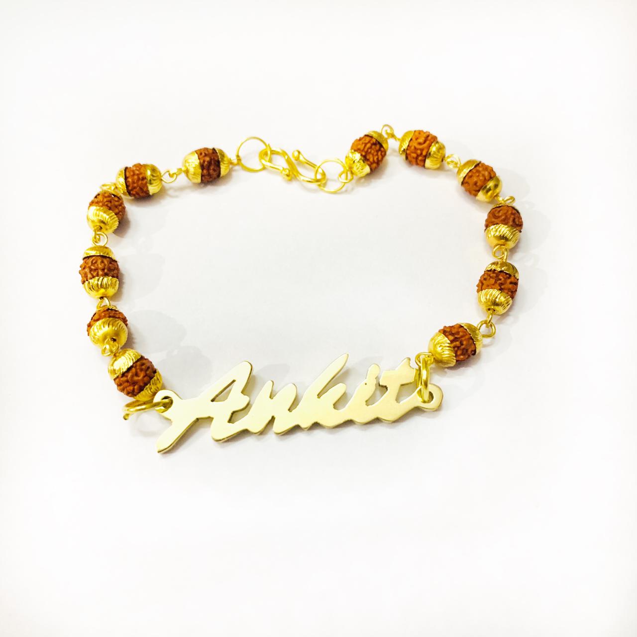 Personalised Name Rudraksh Rakhi