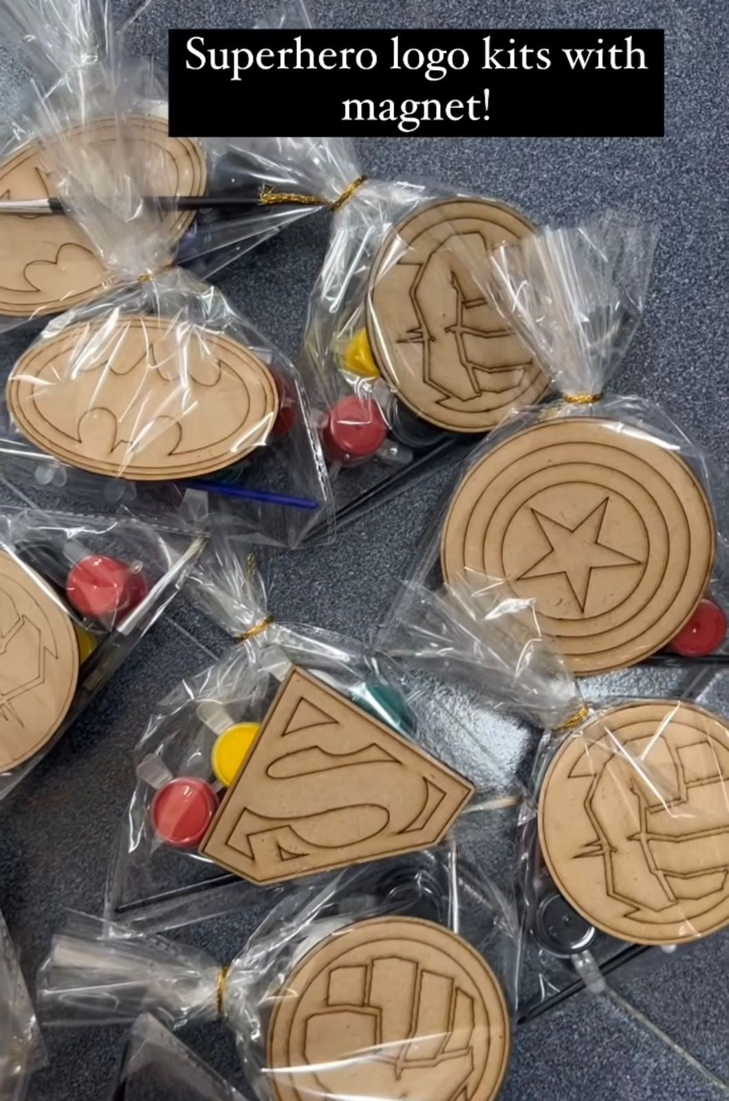 DIY KIT Fridge Magnet set of 20 pcs