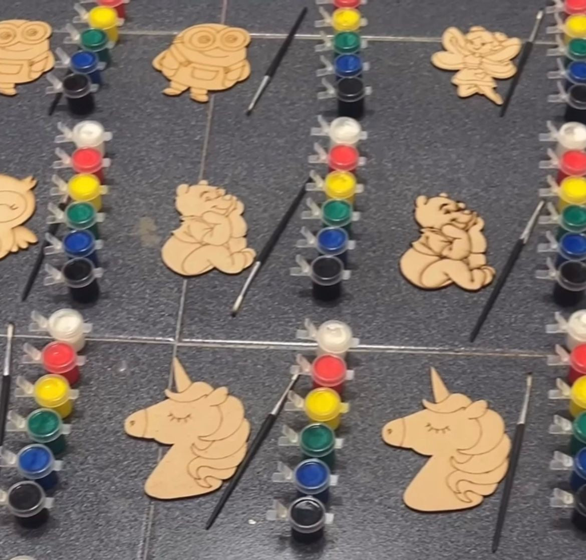 DIY KIT Fridge Magnet set of 20 pcs