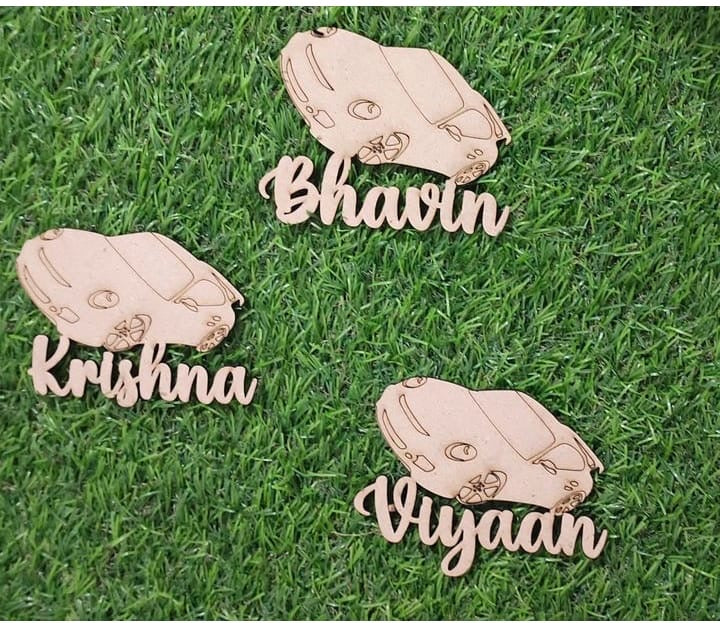 Personalised Name Cartoon (any character) Fridge Magnet set of 20 pcs