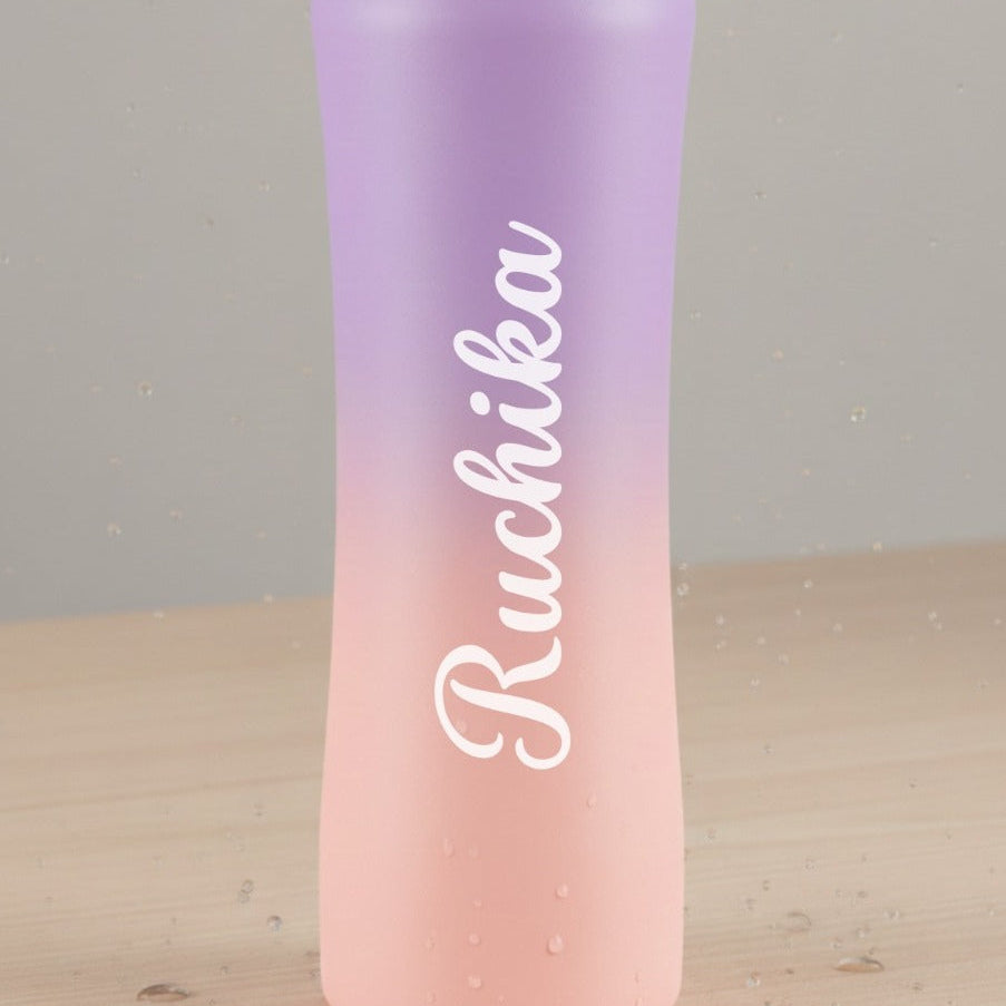 Personalised Milton Sipper Bottle 1000 ml – Dual Color Water Bottle with Name | Giftlay