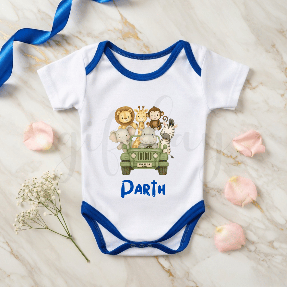 Cute Animals Baby Romper