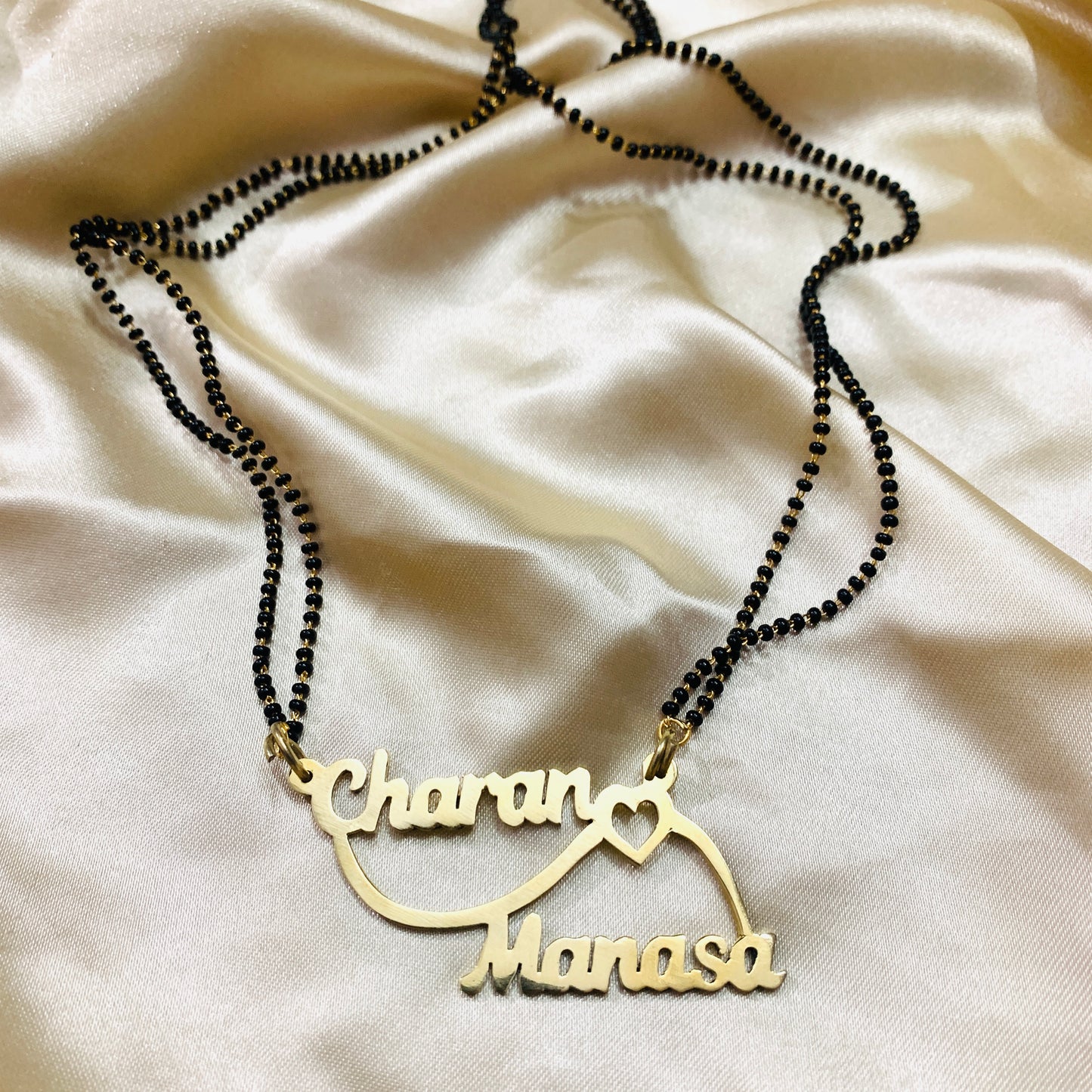 Personalised Couple Name Mangalsutra