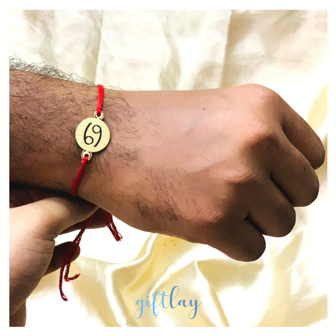 Cancer कर्क Rashi Rakhi - Zodiac Rakhi Collection