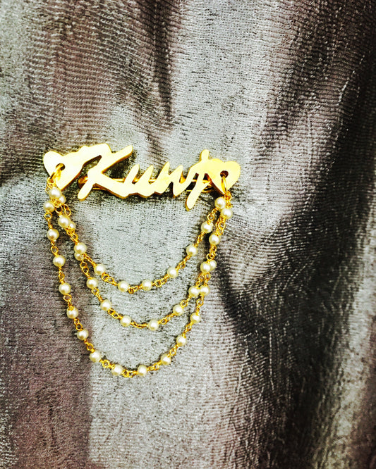 Zarea Name Broaches