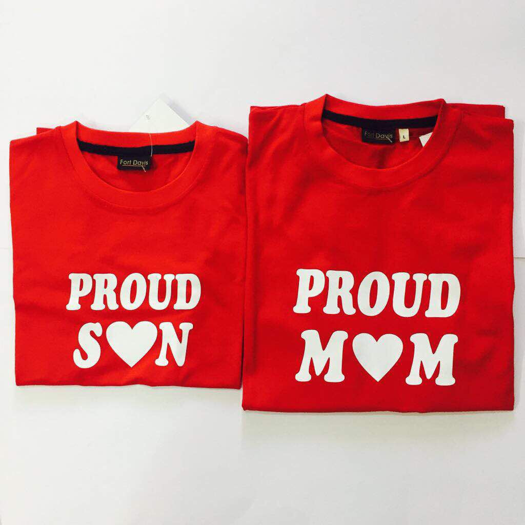 PAIR Tshirt for Mom & Son