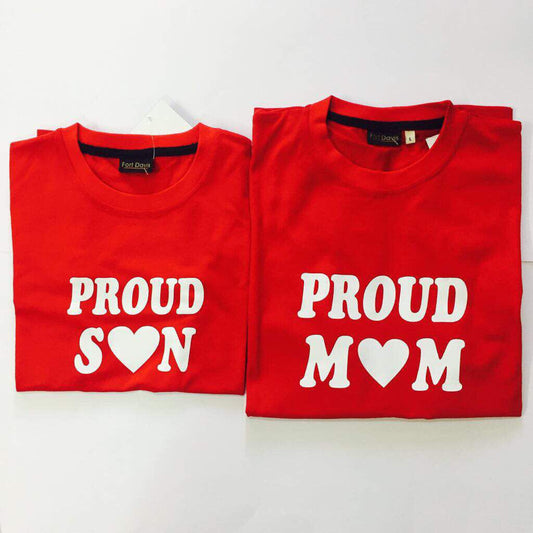 PAIR Tshirt for Mom & Son