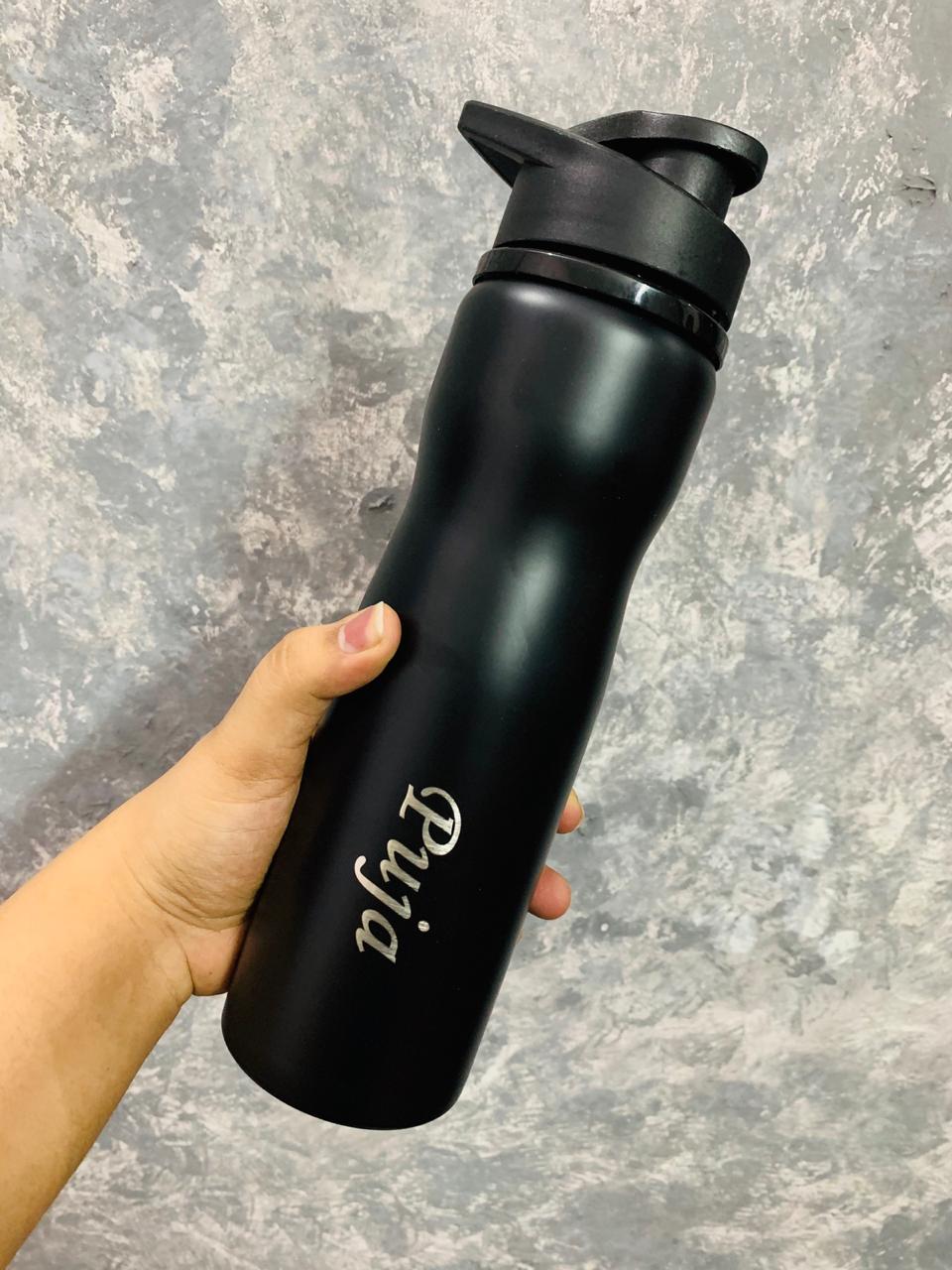 Personalised Black sipper/bottles