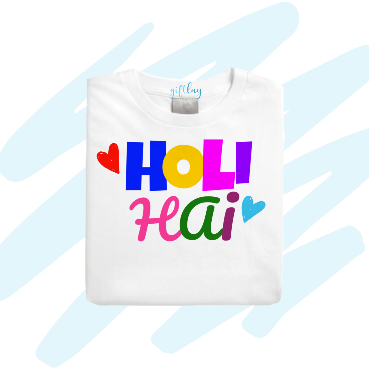 Holi Hai Funky Tshirt